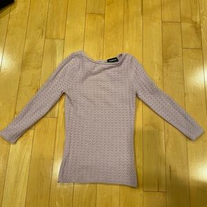 bebe long sleeve top
